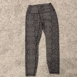 Varley Snake Print Leggings